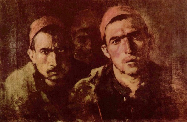 Turkish prisoners by Nicolae Grigorescu